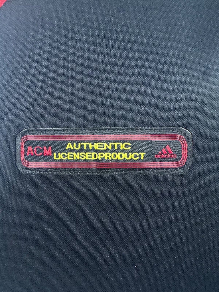 AC Milan 2000/01 Retro Black Away Jersey