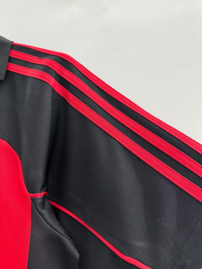 AC Milan 2000/02 Retro Red/BlackHome Jersey