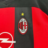 AC Milan 2000/02 Retro Red/BlackHome Jersey