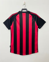 AC Milan 2002/03 Retro Red/Black Home Jersey