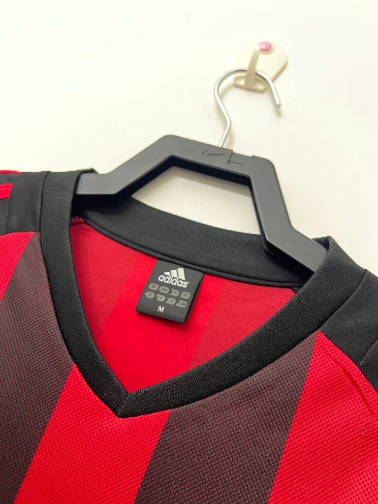 AC Milan 2002/03 Retro Red/Black Home Jersey