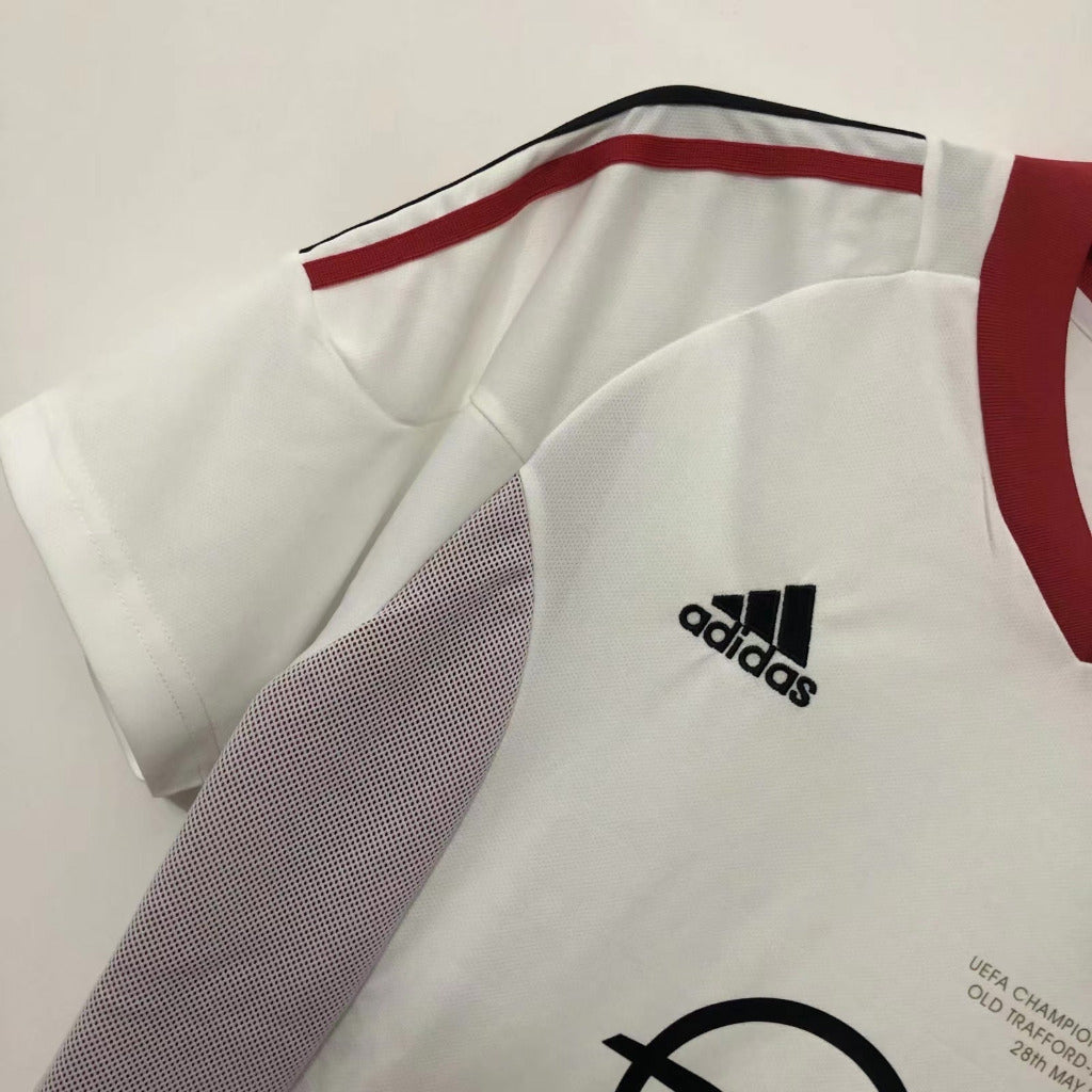 AC Milan 2002 Retro White Away Jersey