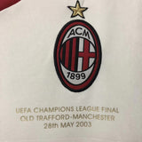 AC Milan 2002 Retro White Away Jersey