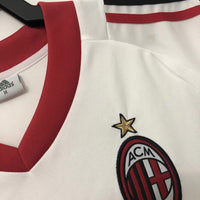 AC Milan 2002 Retro White Away Jersey