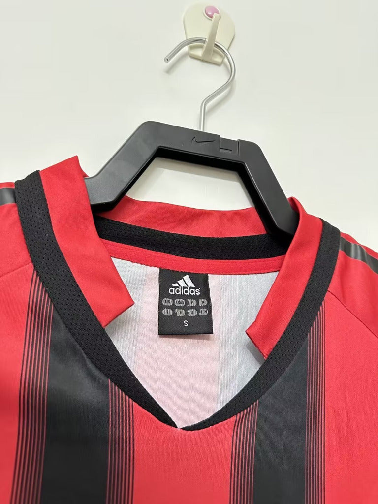 AC Milan 2004/05 Retro Red/Black Home Jersey