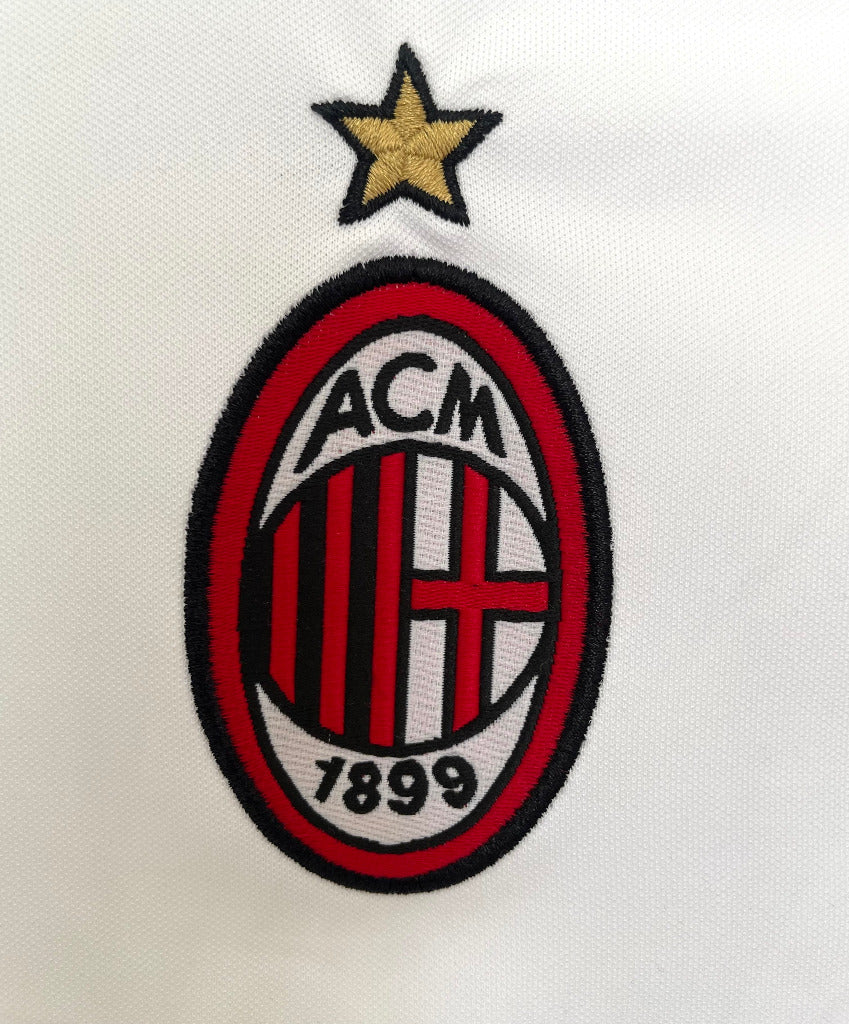 AC Milan 2004/05 Retro White Away Jersey