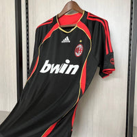 AC Milan 2006/07 Vintage Retro Black Third Away Jersey