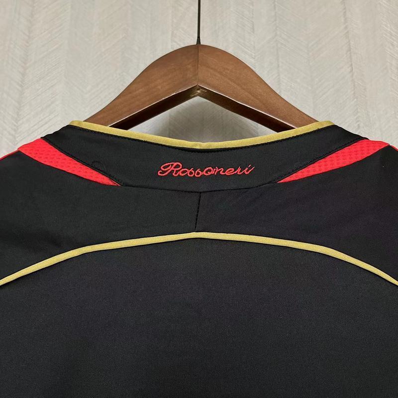 AC Milan 2006/07 Vintage Retro Black Third Away Jersey