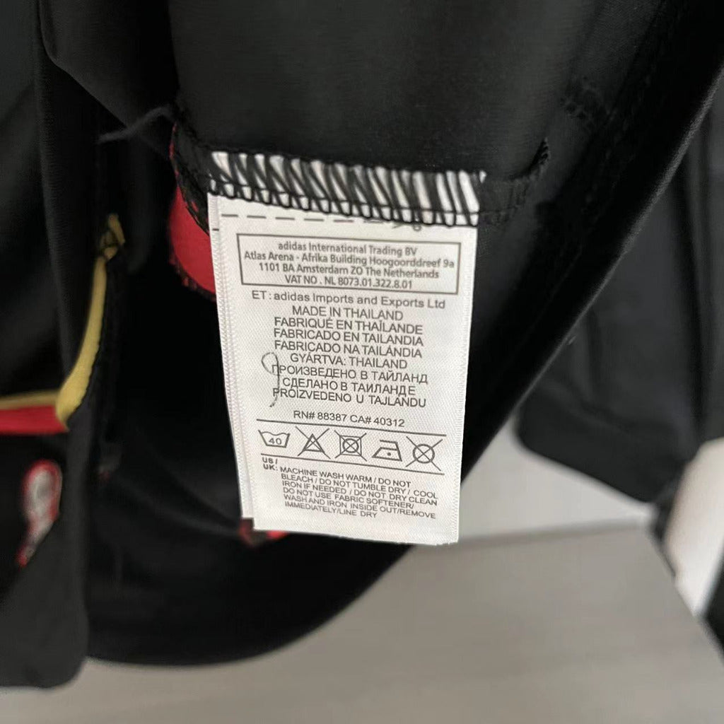 AC Milan 2006/07 Vintage Retro Black Third Away Long Sleeve Jersey