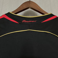 AC Milan 2006/07 Vintage Retro Black Third Away Long Sleeve Jersey