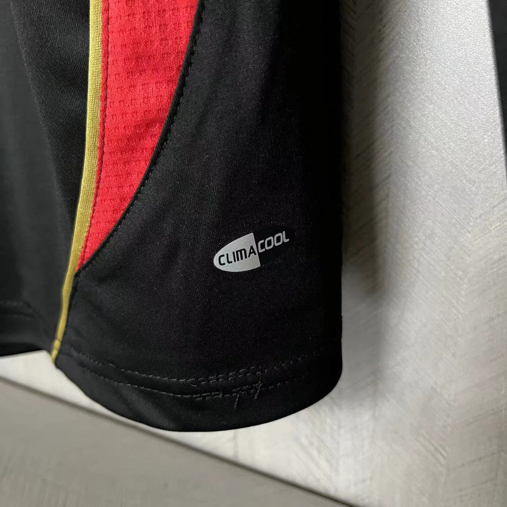 AC Milan 2006/07 Vintage Retro Black Third Away Long Sleeve Jersey