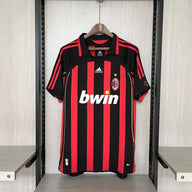 AC Milan 2006/07 Vintage Retro Red/Black Home Jersey