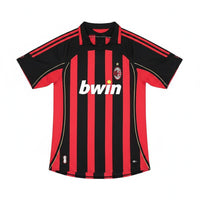 AC Milan 2006/07 Vintage Retro Red/Black Home Jersey