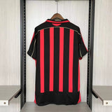 AC Milan 2006/07 Vintage Retro Red/Black Home Jersey