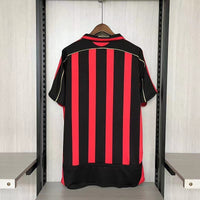 AC Milan 2006/07 Vintage Retro Red/Black Home Jersey