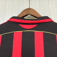 AC Milan 2006/07 Vintage Retro Red/Black Home Jersey