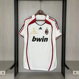 AC Milan 2006/07 Vintage Retro White Away Jersey