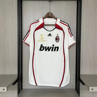 AC Milan 2006/07 Vintage Retro White Away Jersey
