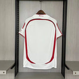 AC Milan 2006/07 Vintage Retro White Away Jersey