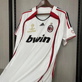 AC Milan 2006/07 Vintage Retro White Away Jersey