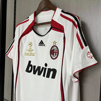 AC Milan 2006/07 Vintage Retro White Away Jersey