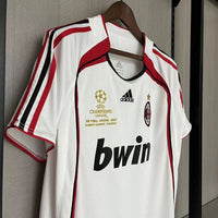 AC Milan 2006/07 Vintage Retro White Away Jersey