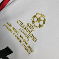 AC Milan 2006/07 Vintage Retro White Away Long Sleeve Jersey