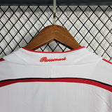 AC Milan 2006/07 Vintage Retro White Away Long Sleeve Jersey