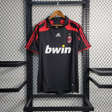 AC Milan 2007/08 Vintage Retro Black Second Away Jersey
