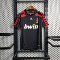 AC Milan 2007/08 Vintage Retro Black Second Away Jersey