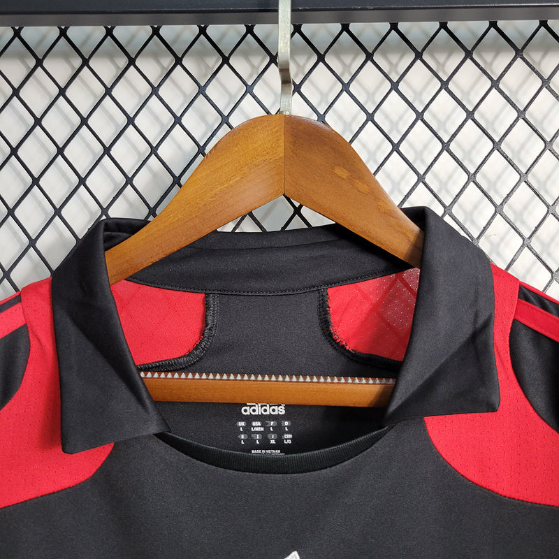 AC Milan 2007/08 Vintage Retro Black Second Away Jersey