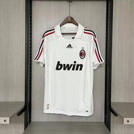 AC Milan 2007/08 Vintage Retro White Away Jersey