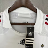 AC Milan 2007/08 Vintage Retro White Away Jersey