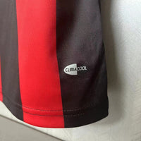 AC Milan 2008/09 Vintage Retro Red/Black Home Jersey