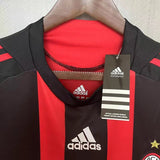 AC Milan 2008/09 Vintage Retro Red/Black Home Jersey