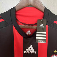 AC Milan 2008/09 Vintage Retro Red/Black Home Jersey