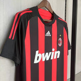 AC Milan 2008/09 Vintage Retro Red/Black Home Jersey