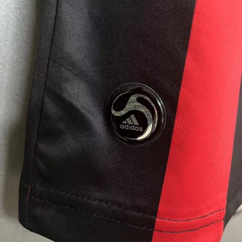 AC Milan 2008/09 Vintage Retro Red/Black Home Jersey