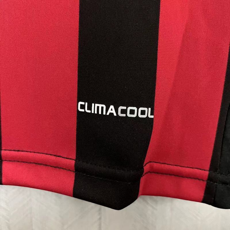 AC Milan 2009/10 Vintage Retro Red/Black Home Jersey