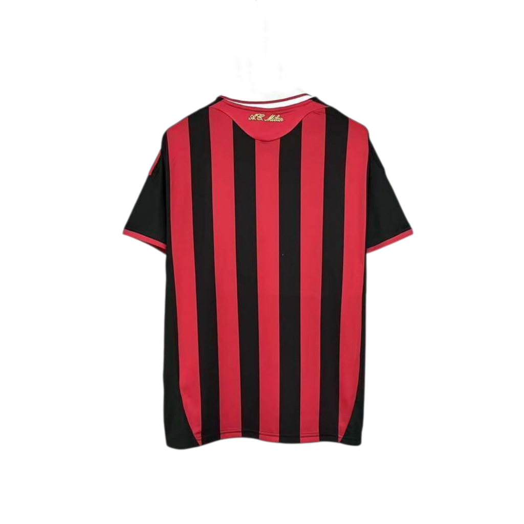 AC Milan 2009/10 Vintage Retro Red/Black Home Jersey