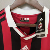 AC Milan 2009/10 Vintage Retro Red/Black Home Jersey