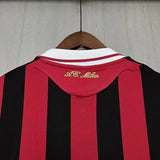 AC Milan 2009/10 Vintage Retro Red/Black Home Jersey