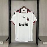 AC Milan 2009/10 Vintage Retro White Away Jersey