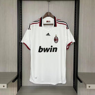 AC Milan 2009/10 Vintage Retro White Away Jersey