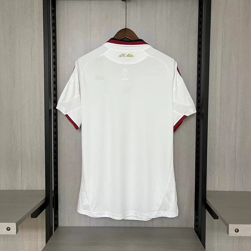 AC Milan 2009/10 Vintage Retro White Away Jersey