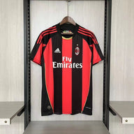AC Milan 2010/11 Vintage Retro Red/Black Home Jersey