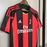 AC Milan 2010/11 Vintage Retro Red/Black Home Jersey