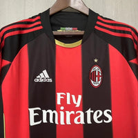 AC Milan 2010/11 Vintage Retro Red/Black Home Jersey