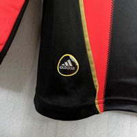AC Milan 2010/11 Vintage Retro Red/Black Home Long Sleeve Jersey