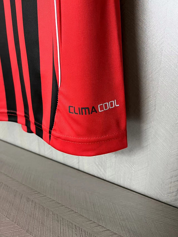 AC Milan 2011/12 Vintage Retro Red/Black Home Jersey